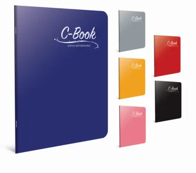 GIPTA DEFTER C BOOK A5 TEL DİKİŞ PP KAPAK 80 YP. ÇİZGİLİ 6913