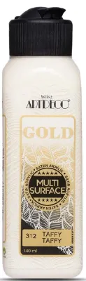 ARTDECO AKRİLİK BOYA GOLD MULTI-SURFACE 140 ML TAFFY Y-G70R-312