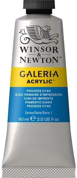 W&N AKRİLİK BOYA GALERIA 60 ML PROCESS CYAN 535 WN-2120535