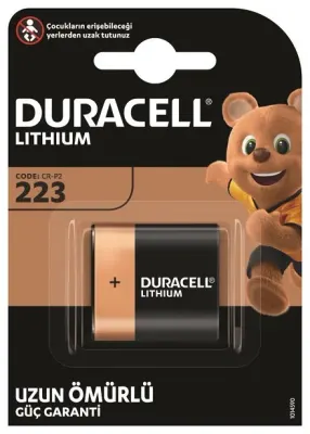 DURACELL PİL ÖZEL 6V TEKLİ 223