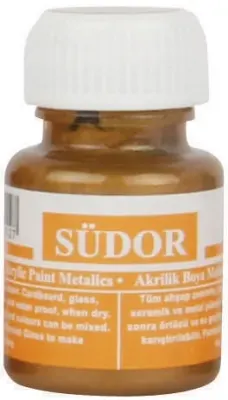 SÜDOR AKRİLİK BOYA 25 ML ALTIN SD110-12