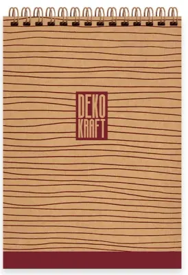 KESKİN BLOKNOT DEKOKRAFT A7 SPİRALLİ 80 YP. KARELİ 144222