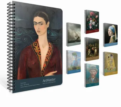 GIPTA DEFTER ART MASTER A6 SPİRALLİ KARTON KAPAK 80 YP. DÜZ 6091