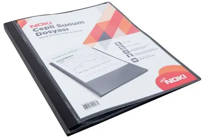 NOKİ SUNUM DOSYASI CEPLİ 10 LU SİYAH 64110-N-190
