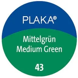PELİKAN PLAKA BOYASI 50ML 43 MEDİUM GREEN 101147