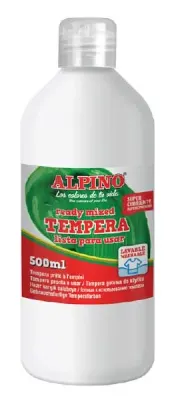 ALPINO SULUBOYA 500ML TEMPERA BEYAZ DM-030170
