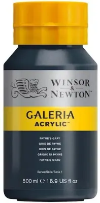 W&N AKRİLİK BOYA GALERIA 500 ML PAYNE'S GREY 465 WN-2150465