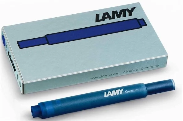 LAMY DOLMA KALEM  KARTUŞU MAVİ-SİYAH 5 Lİ T10MS