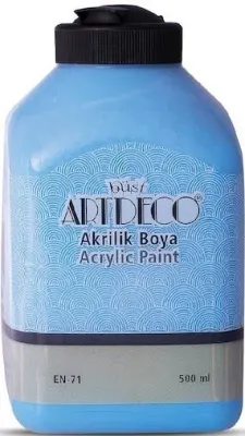ARTDECO AKRİLİK BOYA 500 ML BULUT MAVİ Y-070L-3609