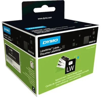 DYMO ETİKET LW RANDEVU/İSİM YAKA KART 300 ADET S0929100