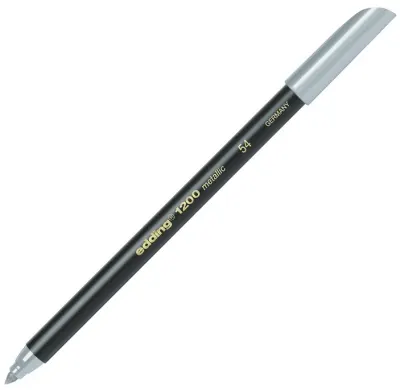 EDDING GRAFİK KALEMİ E-1200 METALİK GÜMÜŞ