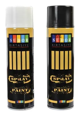 SÜDOR SPREY BOYA 200 ML GRİ SPR100-13