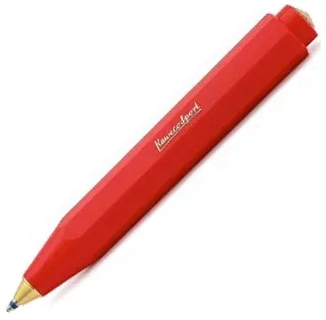 KAWECO TÜKENMEZ KALEM KLASİK SPORT KIRMIZI 10001151