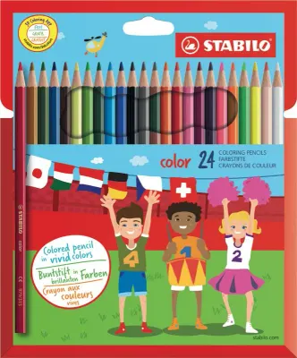 STABILO KURU BOYA 24 RENK HARTUNG 1924/77-01