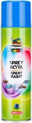 NOVA COLOR SPREY BOYA 200 ML MAVİ NC-802