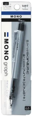TOMBOW VERSATİL KALEM MONO GRAPH 0.5 METAL GÜMÜŞ BLS. T-DPA-132G