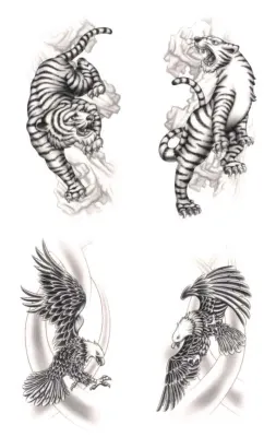HERMA ETİKET TATTOO KLASİK HAYVAN FİGÜRLERİ 6746