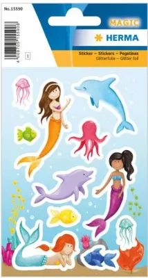 HERMA ETİKET MAGIC GLITTERY DENİZ KIZI 15590