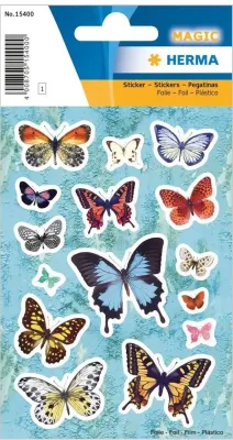HERMA ETİKET MAGIC FOIL UÇAN KELEBEKLER 15400