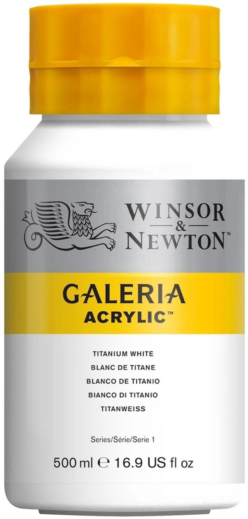 W&N AKRİLİK BOYA GALERIA 500 ML TITANIUM WHITE 644 WN-2150644