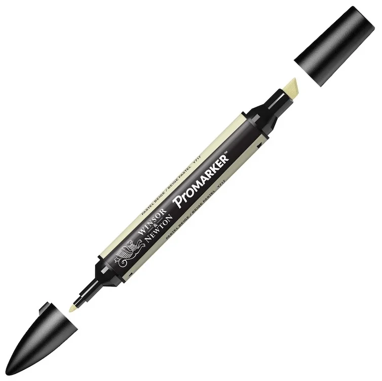 W&N PROMARKER KALEM PASTEL BEIGE 221 (Y717) WN-0203221