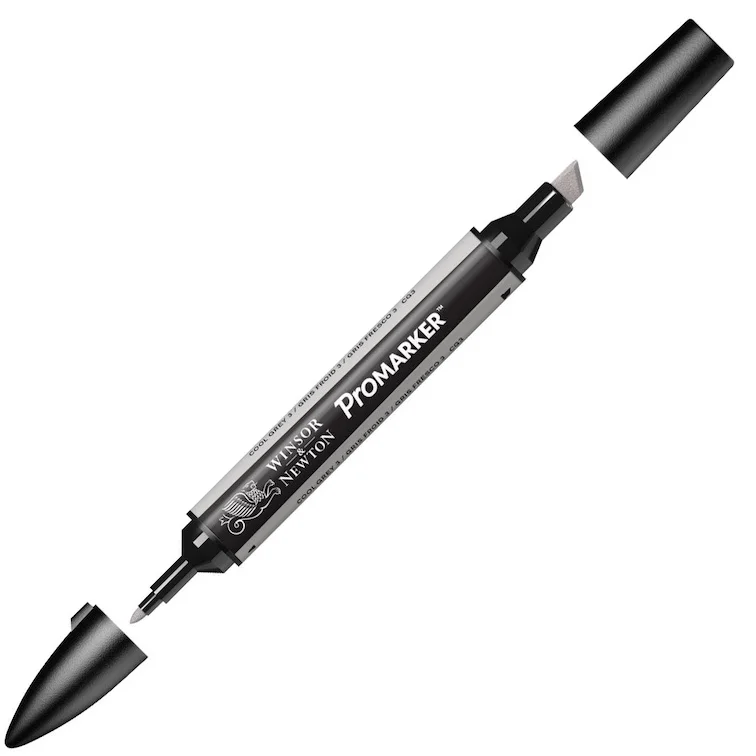 W&N PROMARKER KALEM COOL GREY 3 159 (CG3) WN-0203159