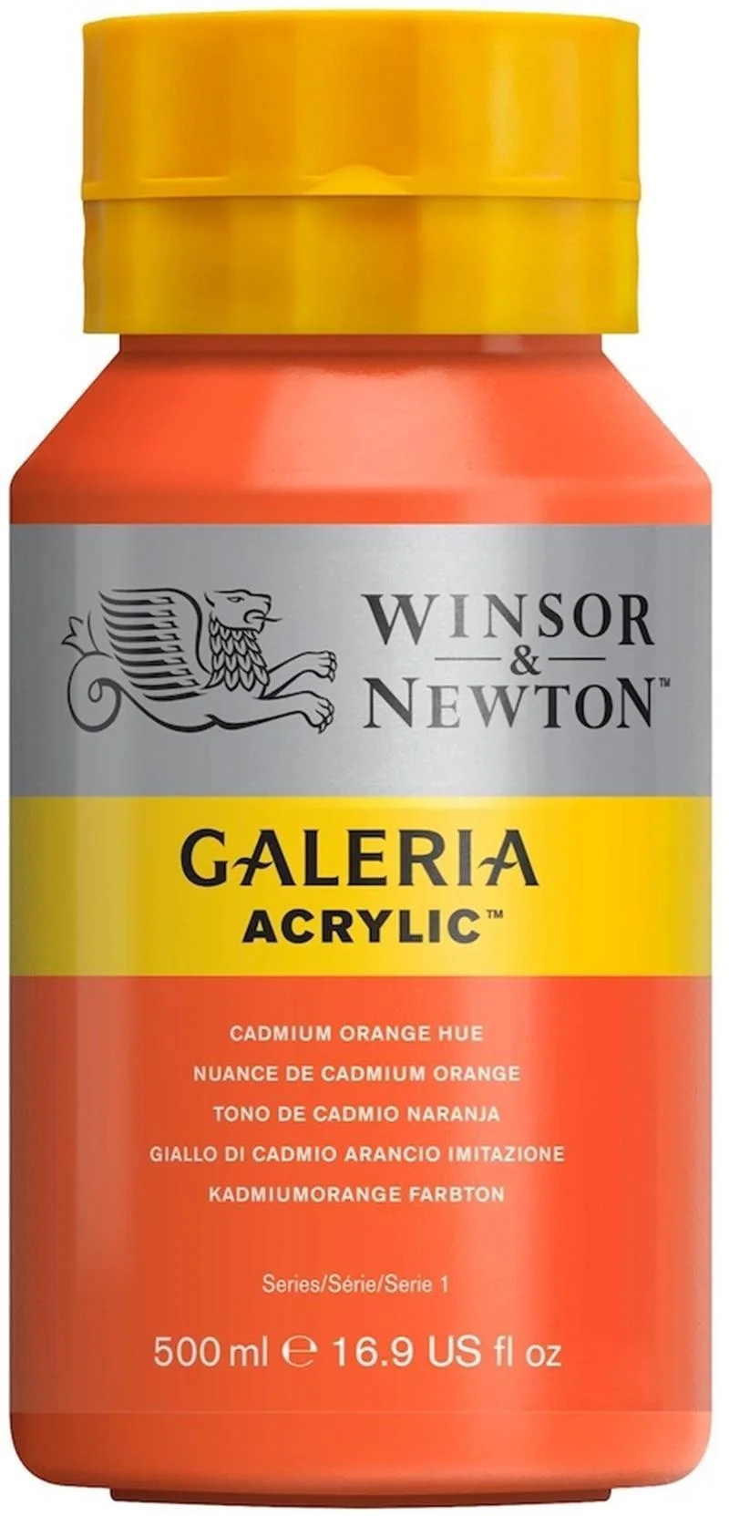 W&N AKRİLİK BOYA GALERIA 500 ML CADMIUM ORANGE HUE 090 WN-2150090