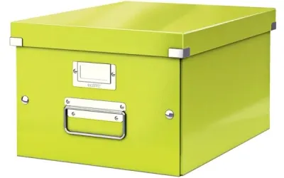 LEITZ SAKLAMA KUTUSU WOW CLICK &amp; STORE ORTA BOY L-6044 YEŞİL