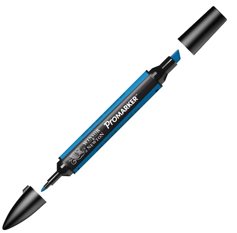 W&amp;N PROMARKER KALEM AZURE 054 (B346) WN-0203054