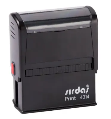 MOBİSTAMPS KAŞE 4314 SİYAH KEÇELİ