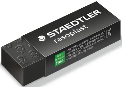 STAEDTLER SİLGİ RASOPLAST SİYAH (65x23x13 MM) 526 B20-9