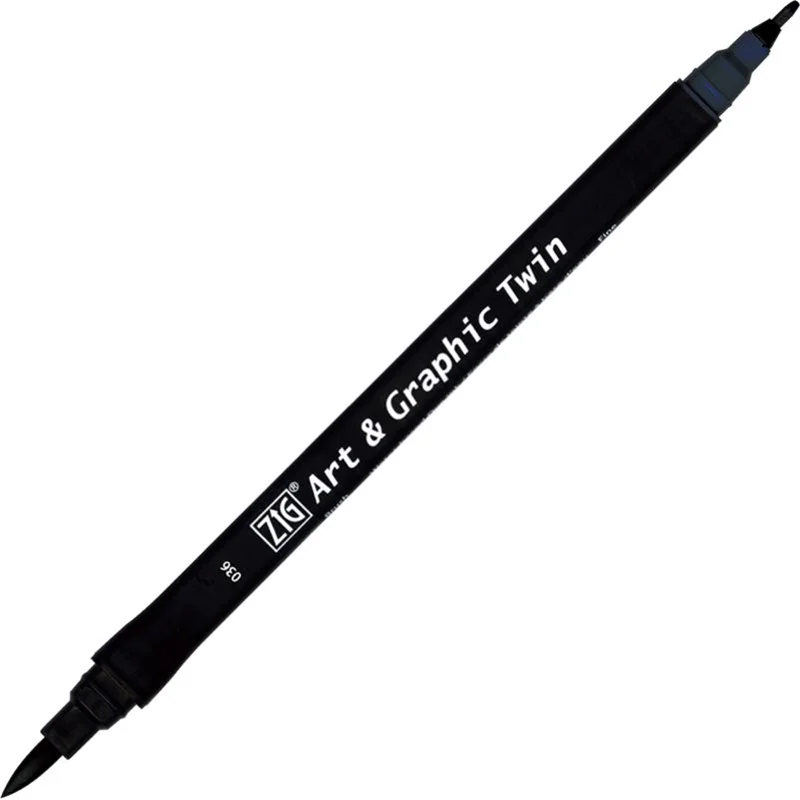 ZIG ART&GRAPHIC TWIN TUT-80 036 DEEP BLUE