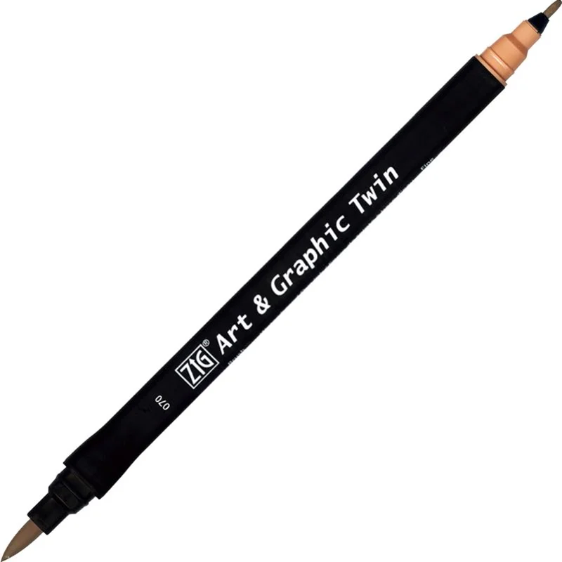 ZIG ART&amp;GRAPHIC TWIN TUT-80 070 OATMEAL
