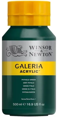W&N AKRİLİK BOYA GALERIA 500 ML PHTHALO GREEN (BLUE SHADE) 522 WN-2150522