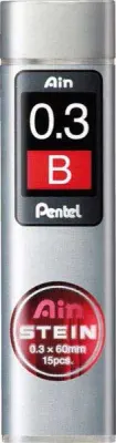 PENTEL MİN HI-POLYMER STEIN 0.3 B 15 Lİ TÜP Y C273-B