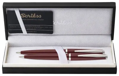 SCRIKSS TÜKENMEZ KALEM + VERSATİL KALEM SET 33 BORDO