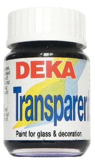 DEKA CAM BOYASI TRANSPARENT 25 ML TURKIS 58 DK-02258
