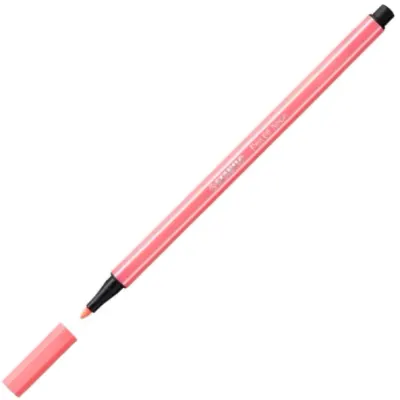 STABILO KEÇELİ KALEM PEN 68 FLORASAN KIRMIZI 68/040