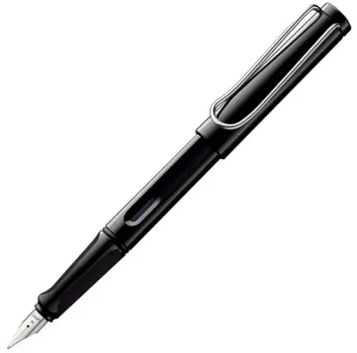 LAMY DOLMA KALEM SAFARI METAL KLİPS SİYAH B UÇ 19S-B
