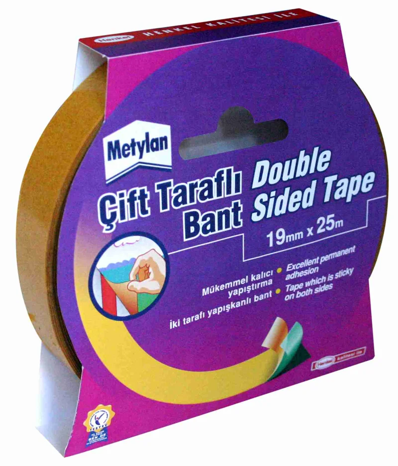 PATTEX ÇİFT TARAFLI BANT ŞEFFAF 19 MM x 25 MT 1870839