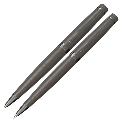 SCRIKSS TÜKENMEZ KALEM + VERSATİL KALEM SET 38 KARBON GRİ