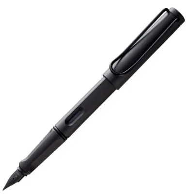 LAMY DOLMA KALEM SAFARI METAL KLİPS MAT SİYAH B UÇ 17-B