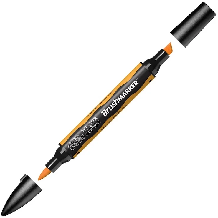 W&amp;N PROMARKER BRUSH KALEM GOLD 283 WN-0204283
