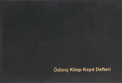 DİLMAN ÖDÜNÇ KİTAP VERME KAYIT DEFTERİ CİLTLİ 17x24 96 YP 5326