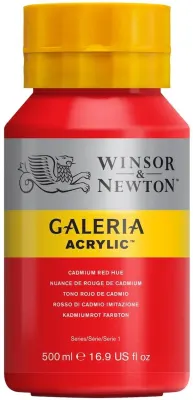 W&N AKRİLİK BOYA GALERIA 500 ML CADMIUM RED HUE 095 WN-2150095