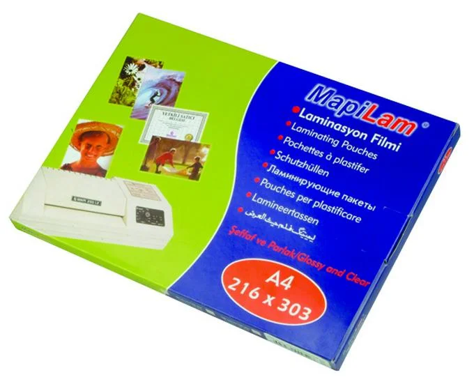 MAPİ LAMİNASYON 150 MİC.A4 MAT 100LÜ 104 15 04