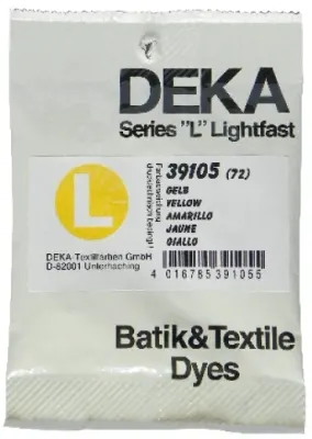 DEKA BATİK BOYASI SERİ L 10 GR TIEFSCHWARZ 90 (100) DK-39190