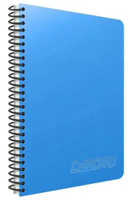 GIPTA DEFTER CHROMO A4 SPİRALLİ PP KAPAK 140 YP. KARELİ 1494