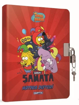 GIPTA HATIRA DEFTERİ KRAF ŞAKİR 14x20 KİLİTLİ 96 YP. 6019