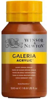 W&N AKRİLİK BOYA GALERIA 500 ML BURNT SIENNA OPAQU 077 WN-2150077